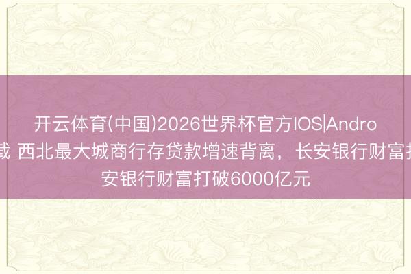开云体育(中国)2026世界杯官方IOS|Android手机app下载 西北最大城商行存贷款增速背离，长安银行财富打破6000亿元